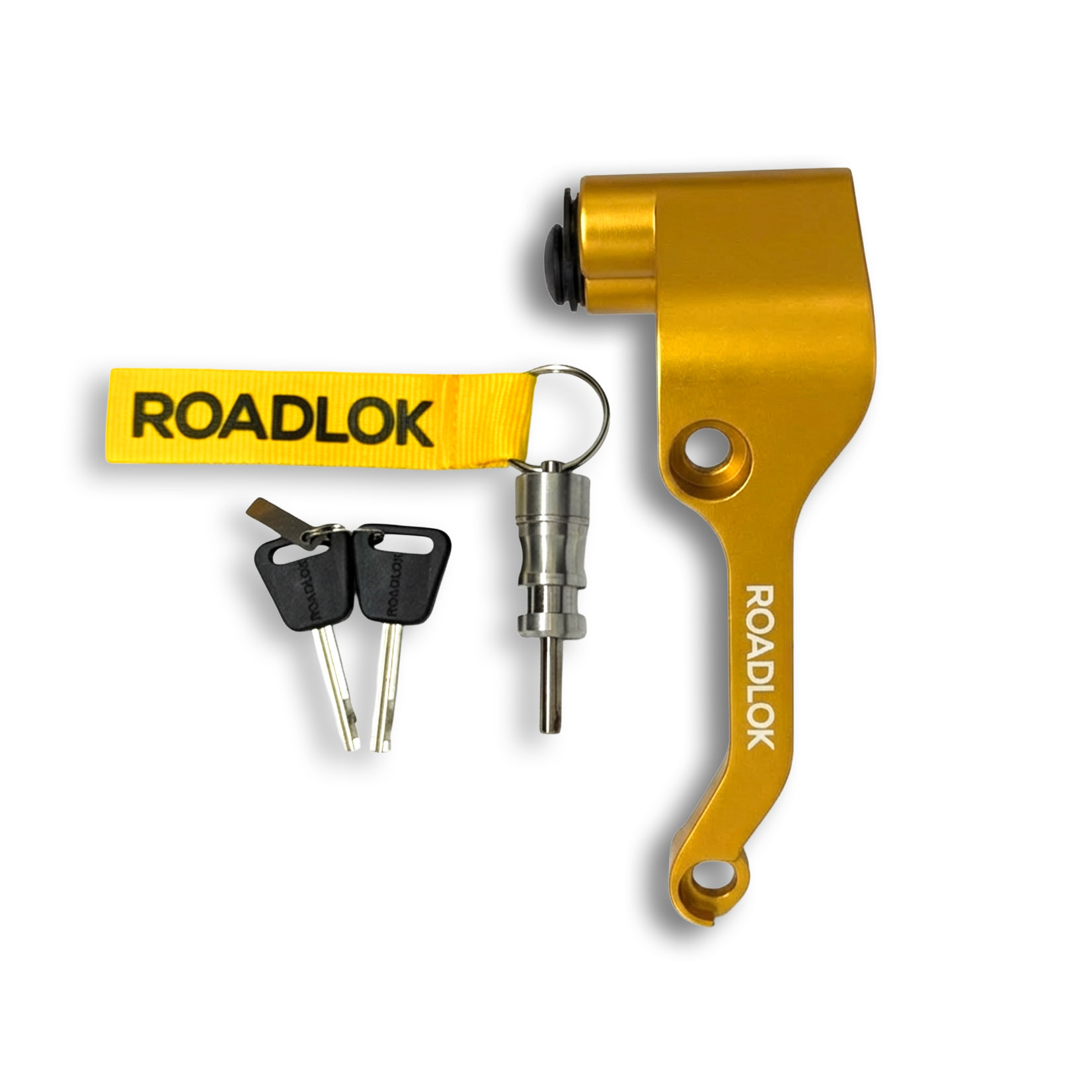 RoadLok XRA Japansport 108 mm, prawa — złoty