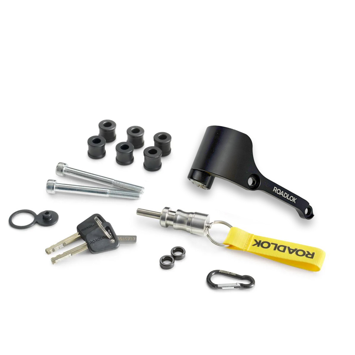 RoadLok XRA 80 mm, prawa — czarny