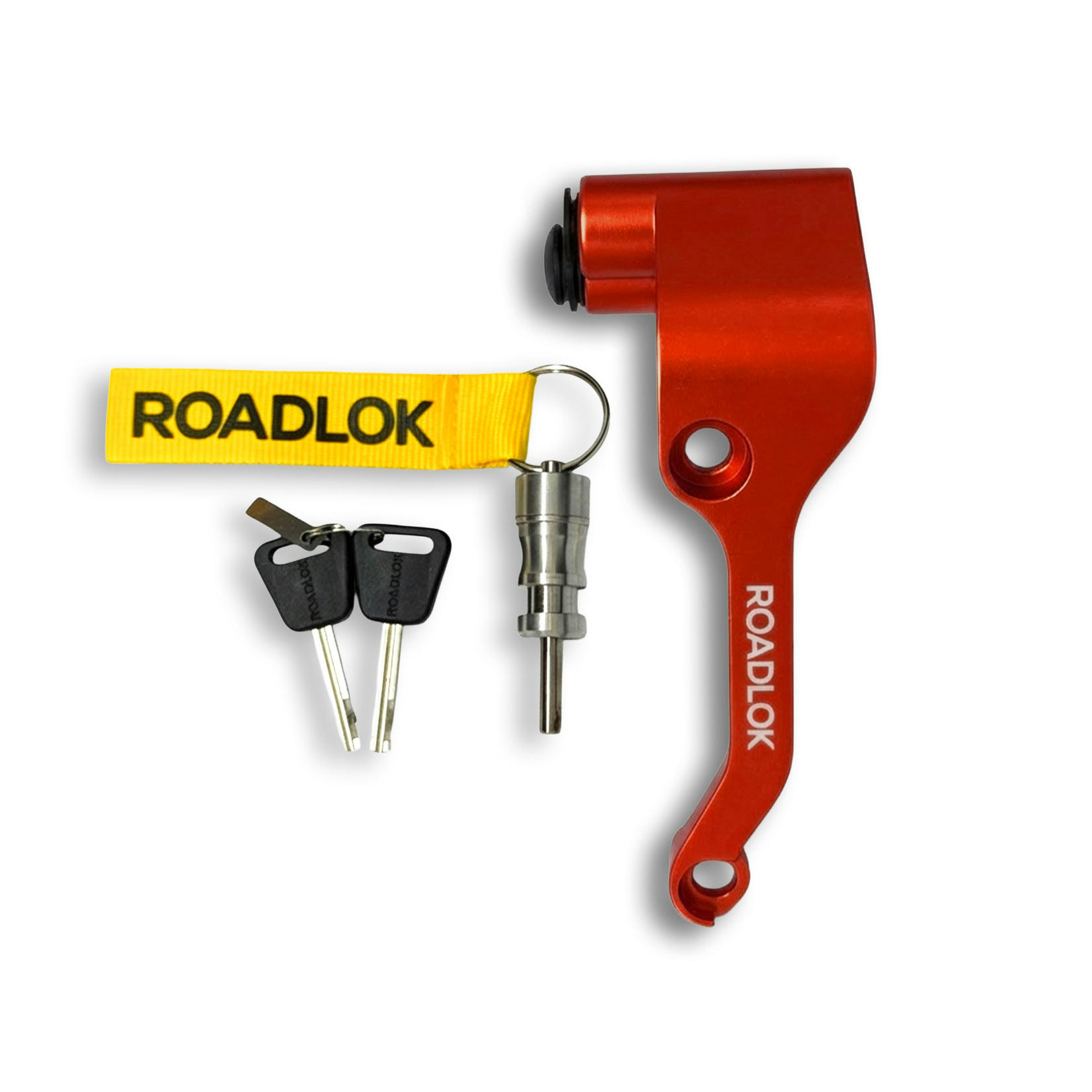 RoadLok XRA Japansport 108 mm, prawa — czerwony