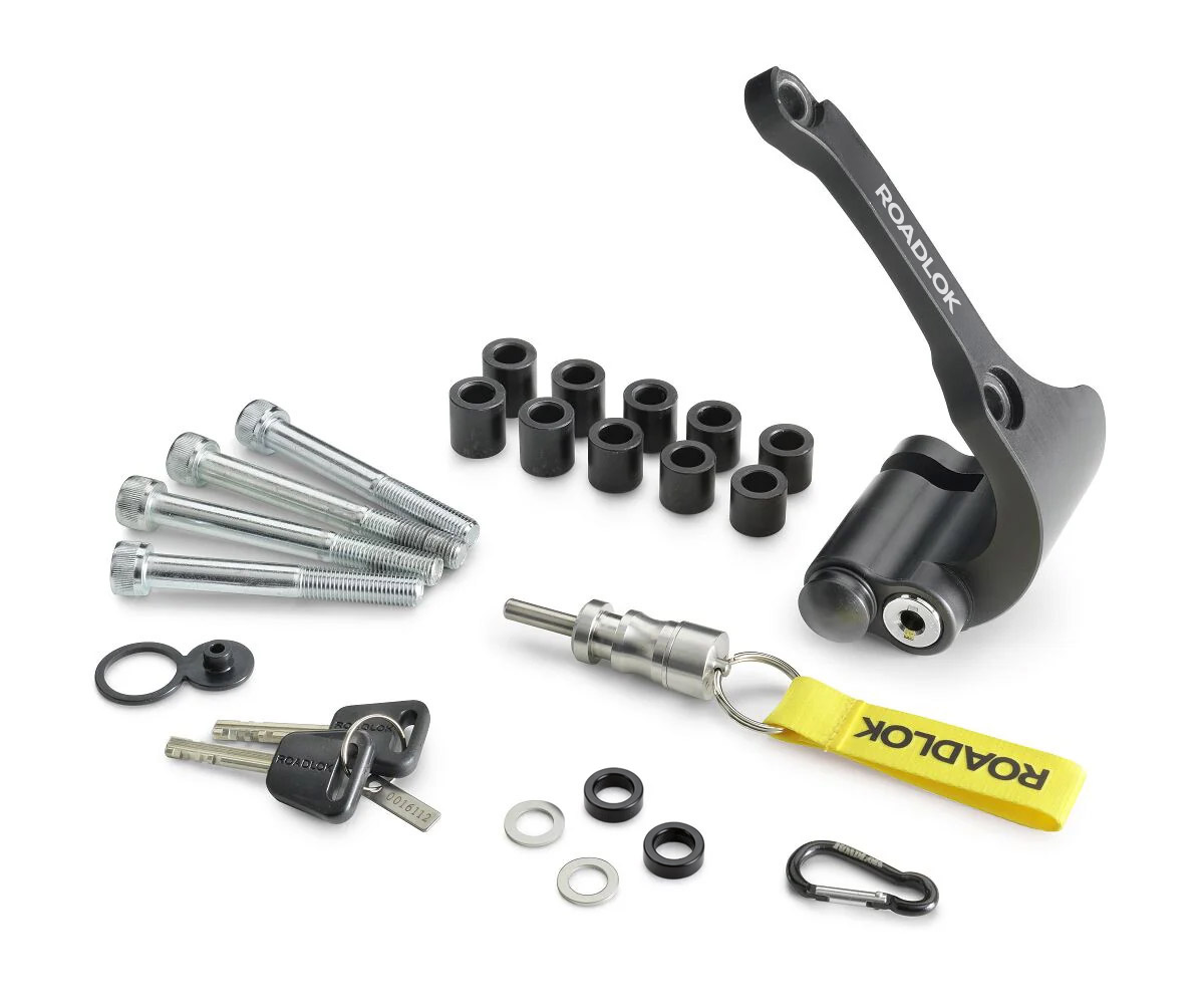 RoadLok XRA Eurosport 100 mm, lewa — czarny